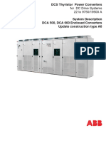 DCS Thyristor Power Converters: For DC Drive Systems 22 To 9750/19500 A