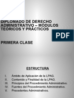 Diplomado de Derecho Administrativo - Primera Clase