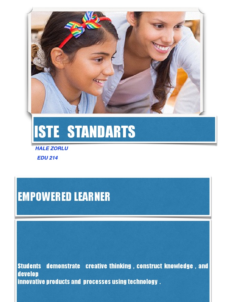 Untitled-5 My Iste Standards | Download Free PDF | Learning | Cognitive ...