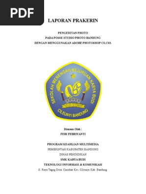 Laporan Prakerin Multimedia Photoshop - Jurnal Siswa