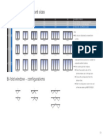 Standard Size Bi Fold Windows