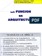 La Funcion en Arquitectura - 01!