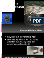 Prosedur Pengoperasian XRF Mini