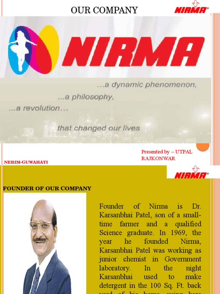 Nirma Company Overview and Strategy | PDF | Cleaning Products | Industries