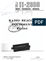 TM11-2609 Radio Beacon Equipment RC-163