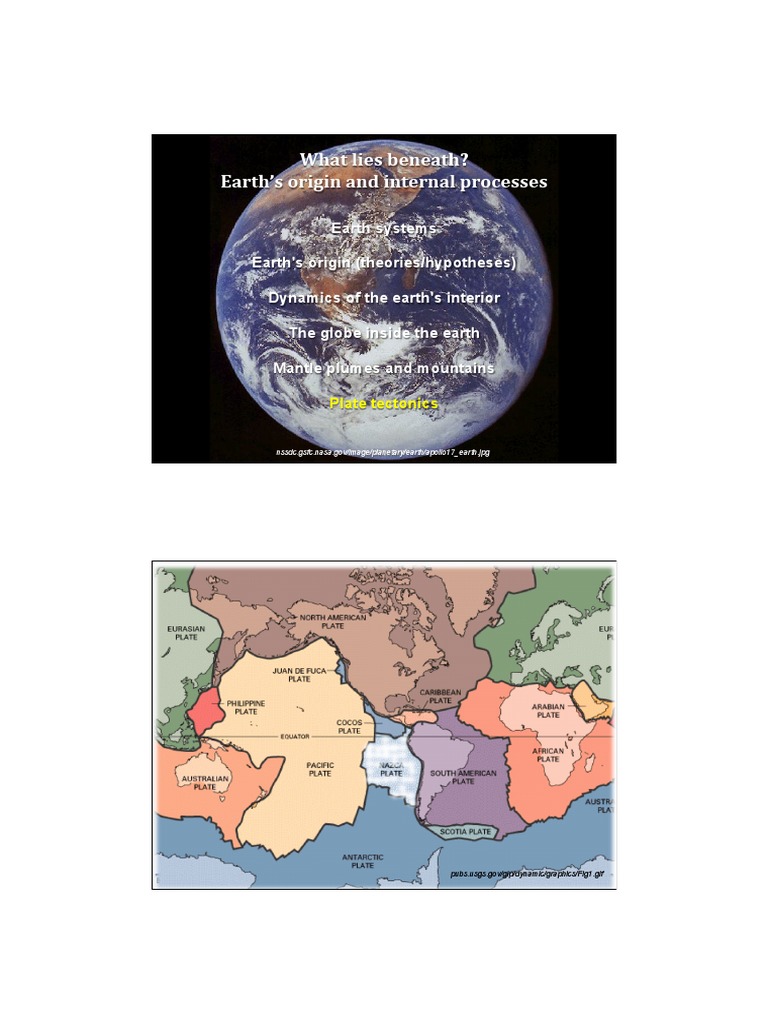 1f - Plate Tectonics | PDF | Plate Tectonics | Continent