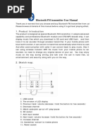 H8171 Bluetooth FM Transmitter User Manual