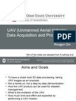 UAV (Unmanned Aerial Vehicle) Data Acquisition and Processing