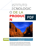 Instituto Tecnologico de La Produccion-InFORME