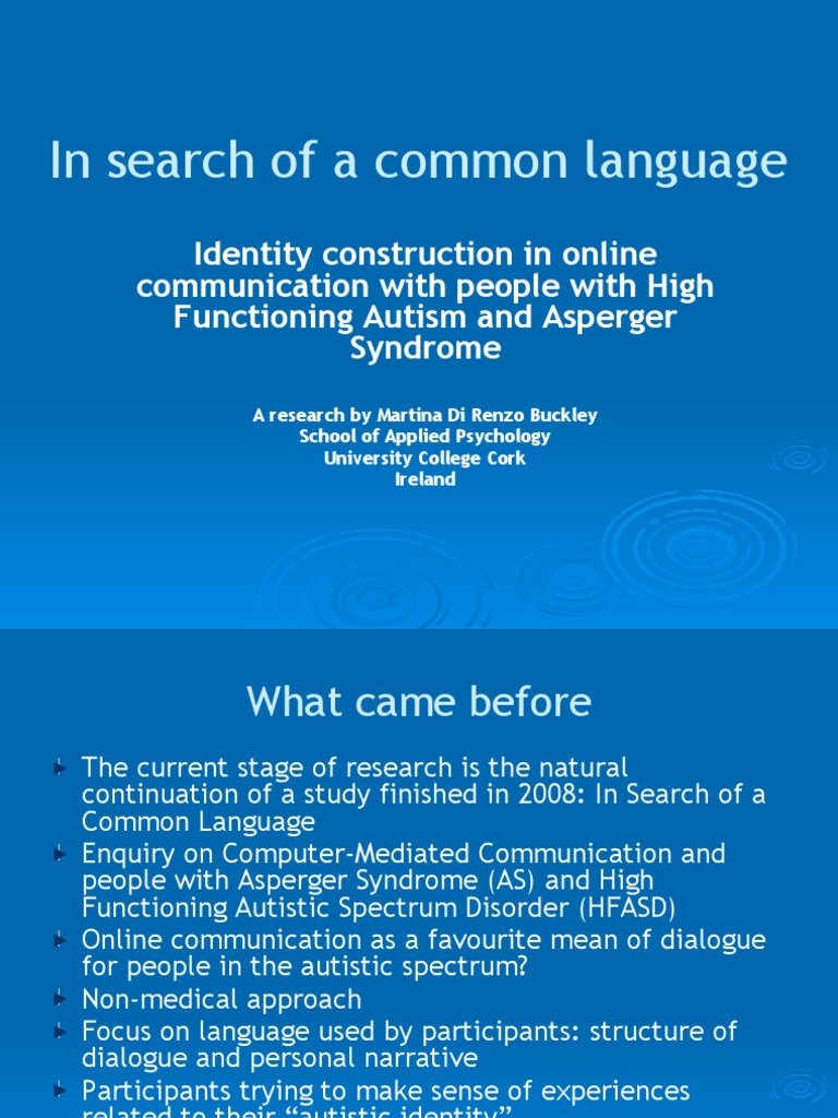 Identity Construction CyComp | PDF | Communication | Computer Mediated ...