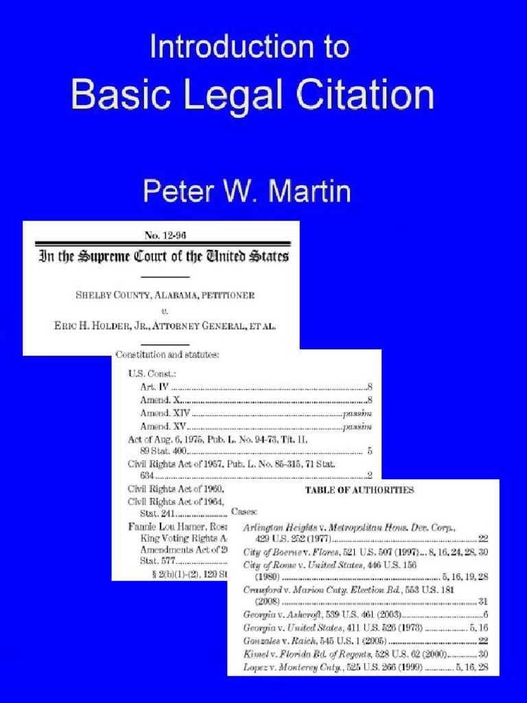 basic_legal_citation.pdf Case Citation Brief (Law)