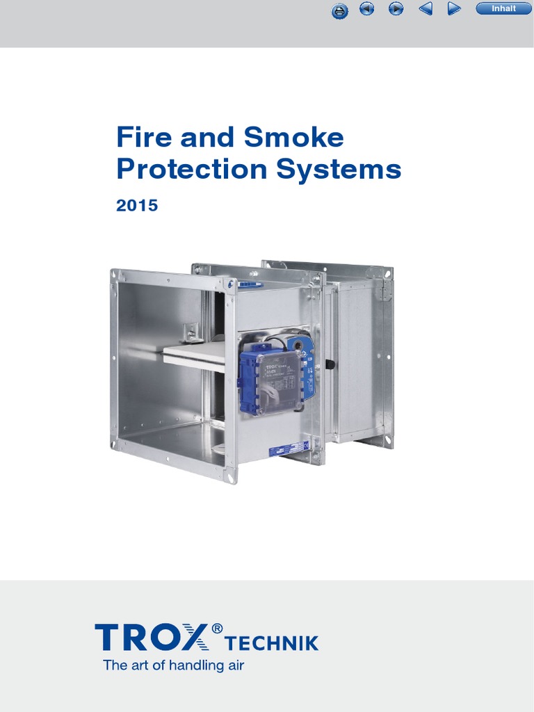 Fire and Smoke Protection PDF | PDF | Duct (Flow) | Wall
