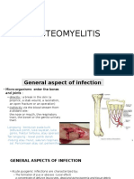 Osteomyelitis: Ronny S, DR, Spot