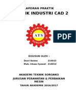 Laporan Praktik CAD Industri 2