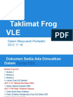 Taklimat Frog VLE KPD Pentadbir 2012-11-16