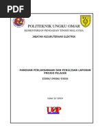 Panduan Perlaksanaan & Penulisan Laporan Projek Pelajar (Edisi3)