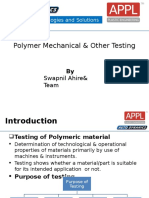 Session 1 - Polymer Mechanical & Other Testing - 18march2017 - Swapnil