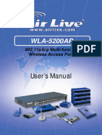 WLA-5200AP: User's Manual