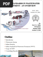 Indian Standards in Wastewater Treatment An Overview