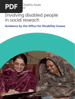 Involving Disabled People in Social Research