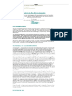 Analysis by Gas Chromatography