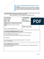 2-Fiche Renseignements Début de Stage PDF