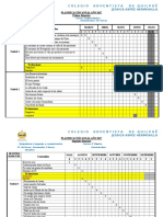 Gantt Anual 2017 Religión 4°