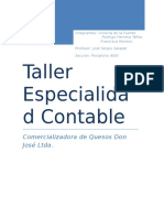 Informe Taller Especialidad Contable