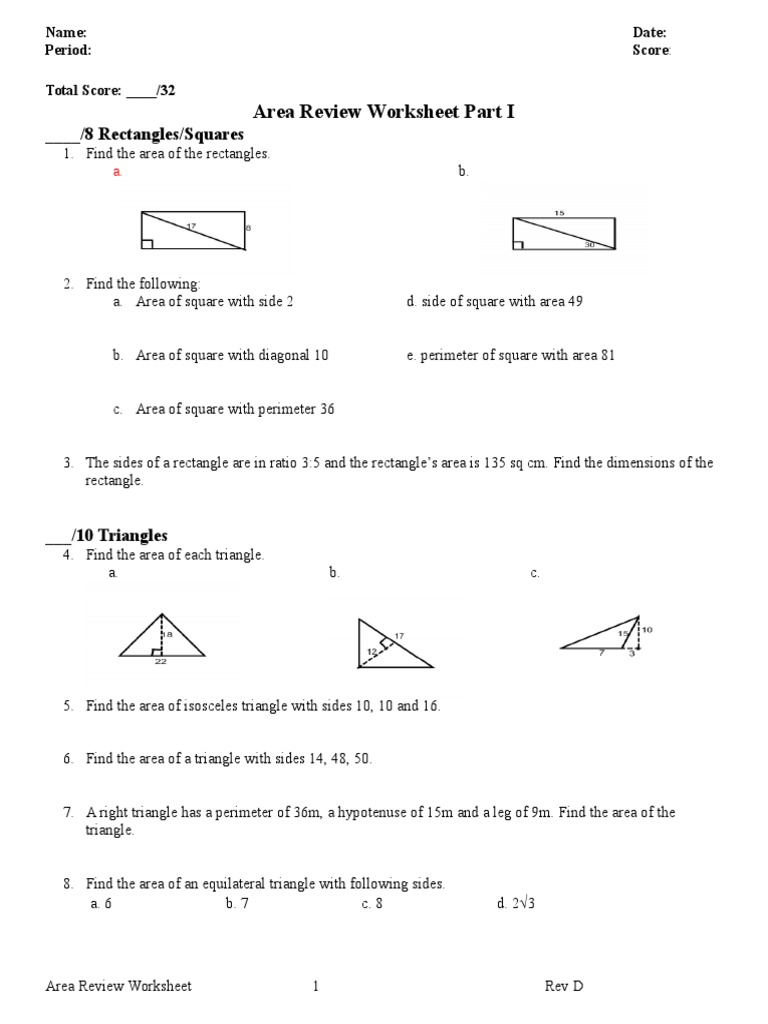 worksheet Area And Perimeter Of A Triangle Worksheet area and perimeter worksheets 5th grade ratio problems for 6th of triangle worksheet base ten 1511528540v1 worksheethtml gra