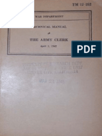 (1943) TM 12-252 The Army Clerk