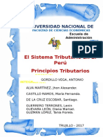 Grupo 1 Sistema Tributario en El Peru y Los Principios Tributarios.