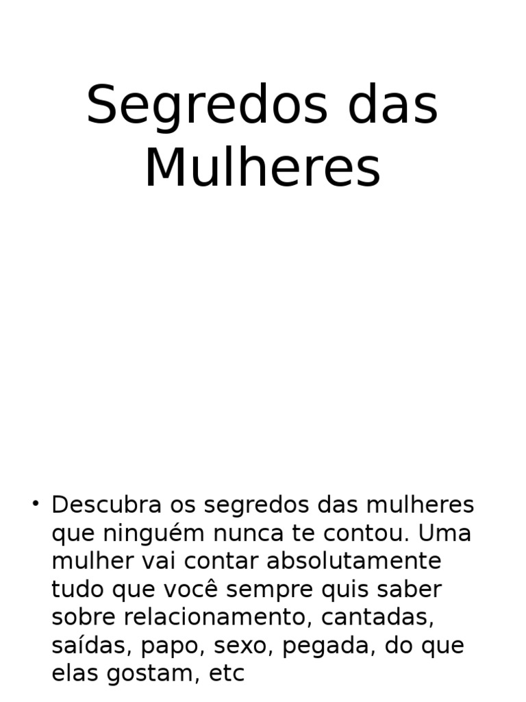 Curso Segredo Das Mulheres Download Pdf