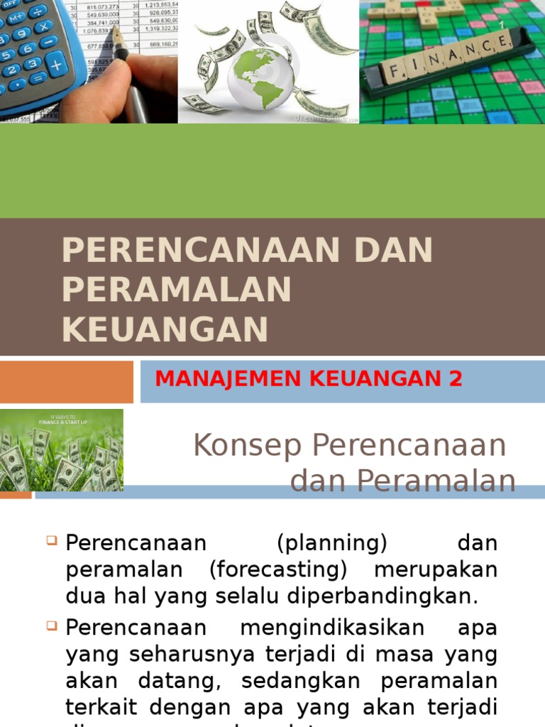 Perencanaan Dan Peramalan Keuangan