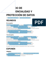 Acuerdo de Confidencialidad y Protección de Datos