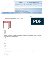 9º Ano Matemática 2 - SIMULADO