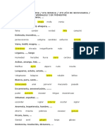 Tarea Domiciliaria 4to Secundaria 6ta Semana