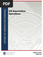 ICE OIG Report on Deportation Operations -- 13APR17
