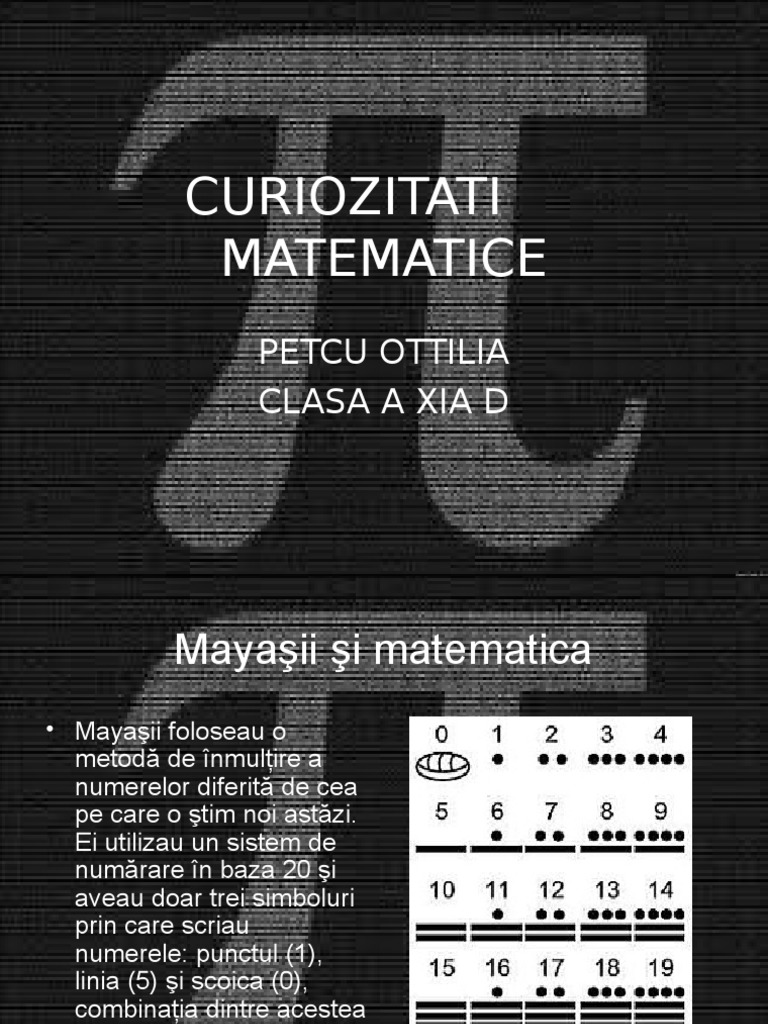 Curiozitati Matematice | PDF