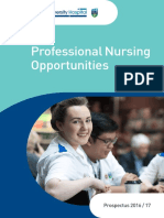 Nurse Practice Development Nursing Prospectus