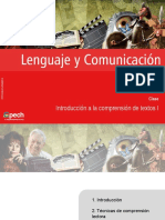 Clase 1 Introducción a la comprension de textos I