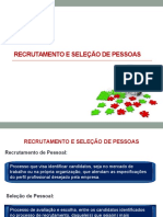 Aula 3 - Recrutamento e Seleção de Pessoas