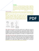 Test Proyectivos y Psicometricos