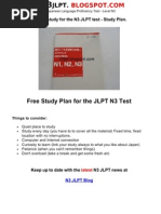 Download How to study for the JLPT N3 Japanese language test - Free study Plan  N3 by JLPT N3   N3 SN34591082 doc pdf
