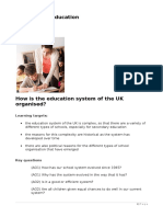 01 Organisation of the Education System - Part 1