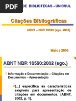 CITAÇÕES - datashow