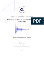Nonlinear Analysis of Earthquake Induced Vibration PDF