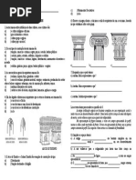 Exercício Artes 7º Ano Único - Matutino