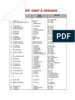 DAFTAR  OBAT