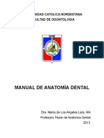 Manual de Anatomía Dental