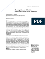 Ortiz Jimenez William - Violencia Politica en Colombia